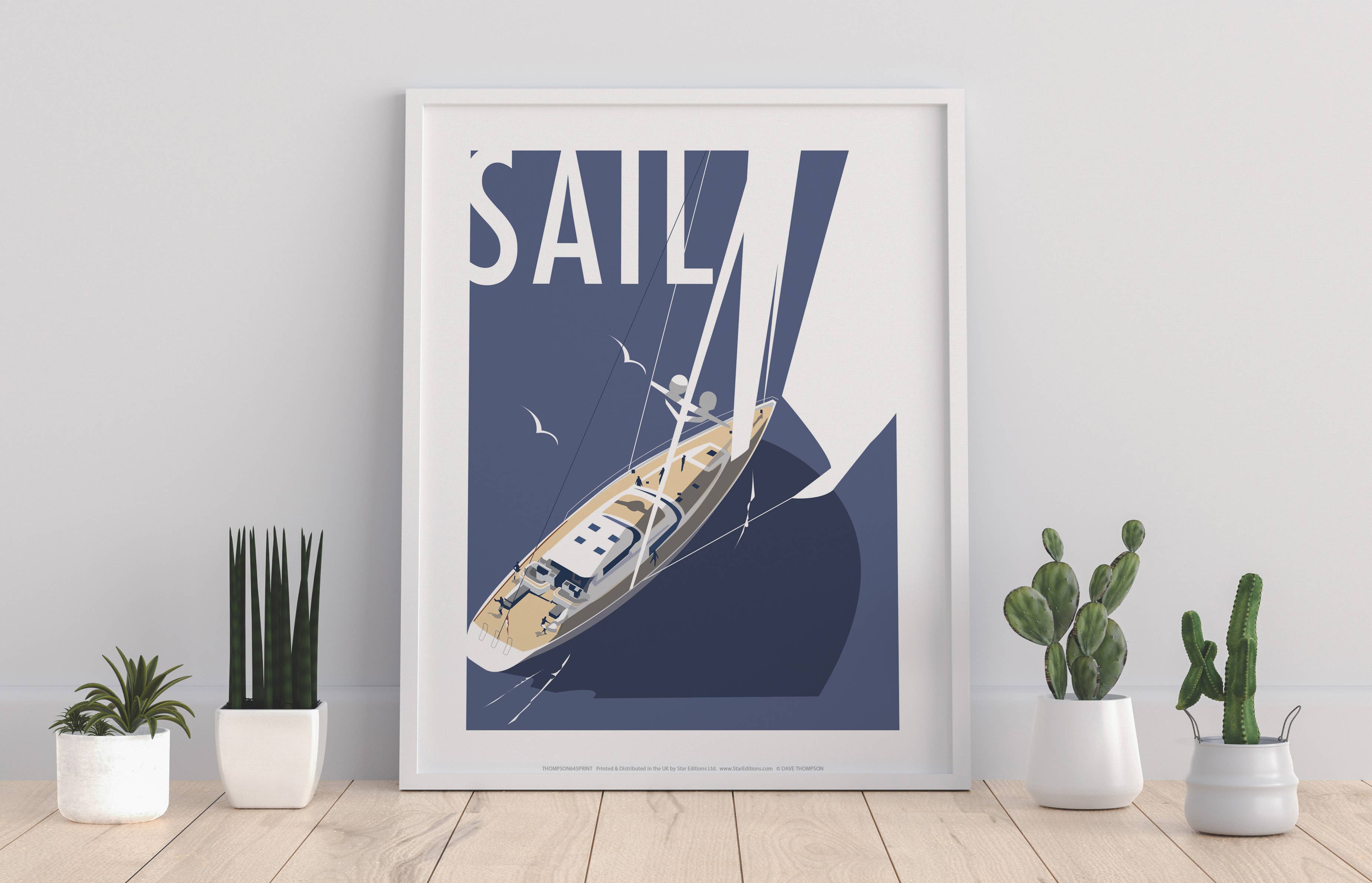 Star Editions – wholesale Art print – Sail (Sailing) By Artist Dave Thompson - Premium Art Print0