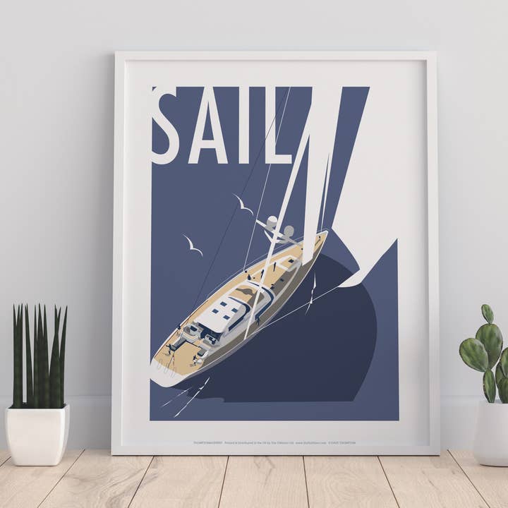 Star Editions – wholesale Art print – Sail (Sailing) By Artist Dave Thompson - Premium Art Print0