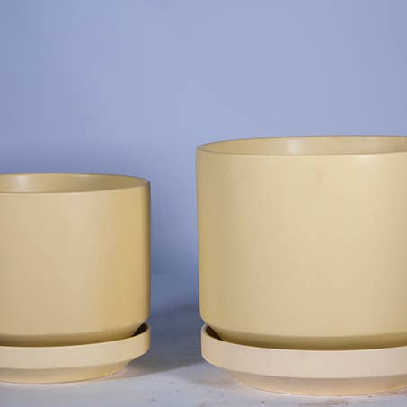 Melrose M-Modern Planter, Anise Flower, 10.0"X10.5" for wholesale by Pacific Home & Garden