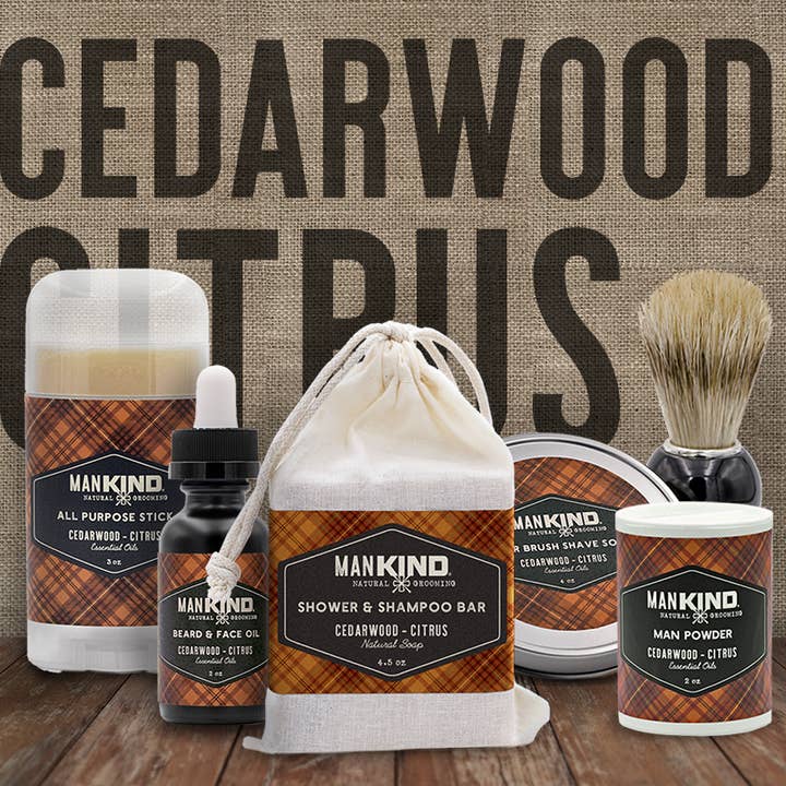 KIND apothecary - Wholesale Bar Soap - Men's - manKIND Cedarwood Citrus Bar Soap