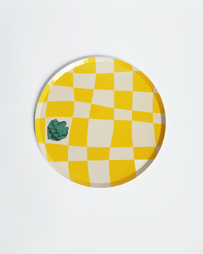 POP Party Supplies, LLC - Wholesale Disposable Plate - Checkered Dinner Paper Plates (x12) - Little Chef Collection4