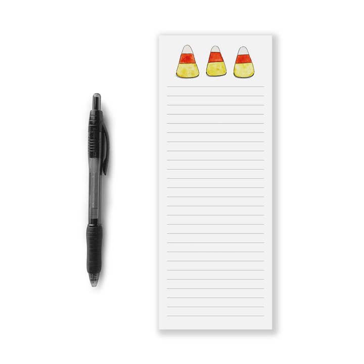 Blocco Note Candy Corn 3 x 8" Skinny per la vendita all'ingrosso da parte di Eileen Graphics