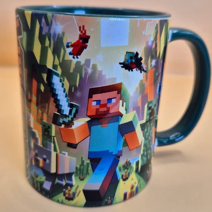 SubliMasterUK - Wholesale Coffee Mug - Minecraft-Themed Mugs – 20 Full-Color Designs! 11 oz sublimation mugs17