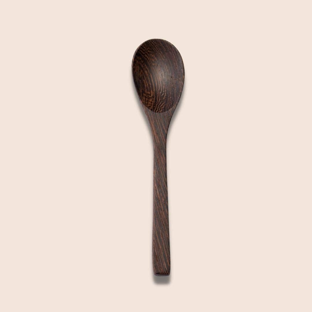 Cocobowlz™ - Wholesale Kitchen Spoon - Rustic Charm: Wooden Palm Spoons for Eco-Friendly Dining(25)1