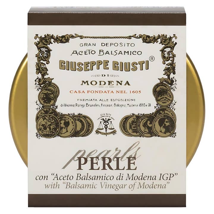 Stefan and Sons Import and Export LLC - Wholesale Vinegar - Giuseppe Giusti: Black Pearls of IGP (1.75 oz)