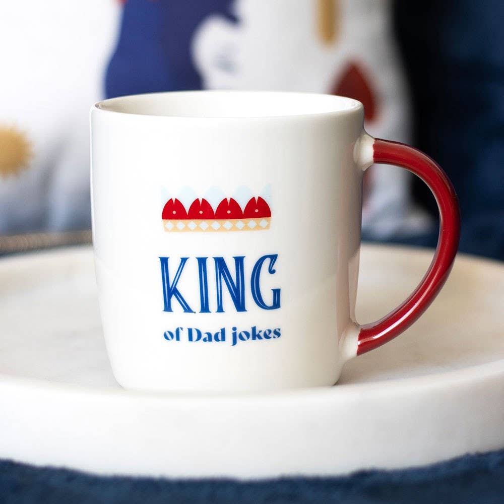 Something Different Wholesale - Wholesale Coffee Mug - King of Dad Jokes Father's Day Mug