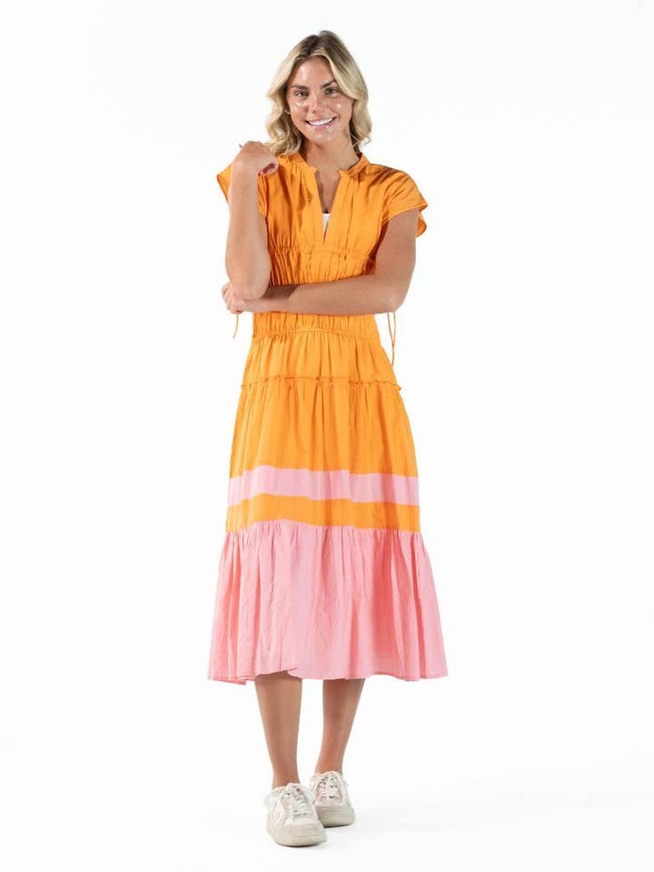 PP-0126-DRS-MONO-STRIPE-ORN for wholesale by simply southern