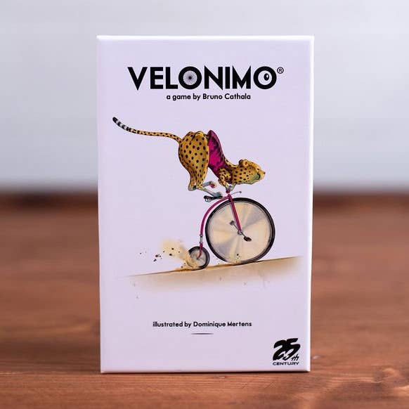 Velonimo Cycling Race Card Game for 2-5 Players for wholesale by 25th Century Games