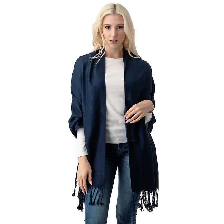 TAPA fashion - Wholesale Wrap - Women's - Plain Pashmina PP1028A (12PC)28