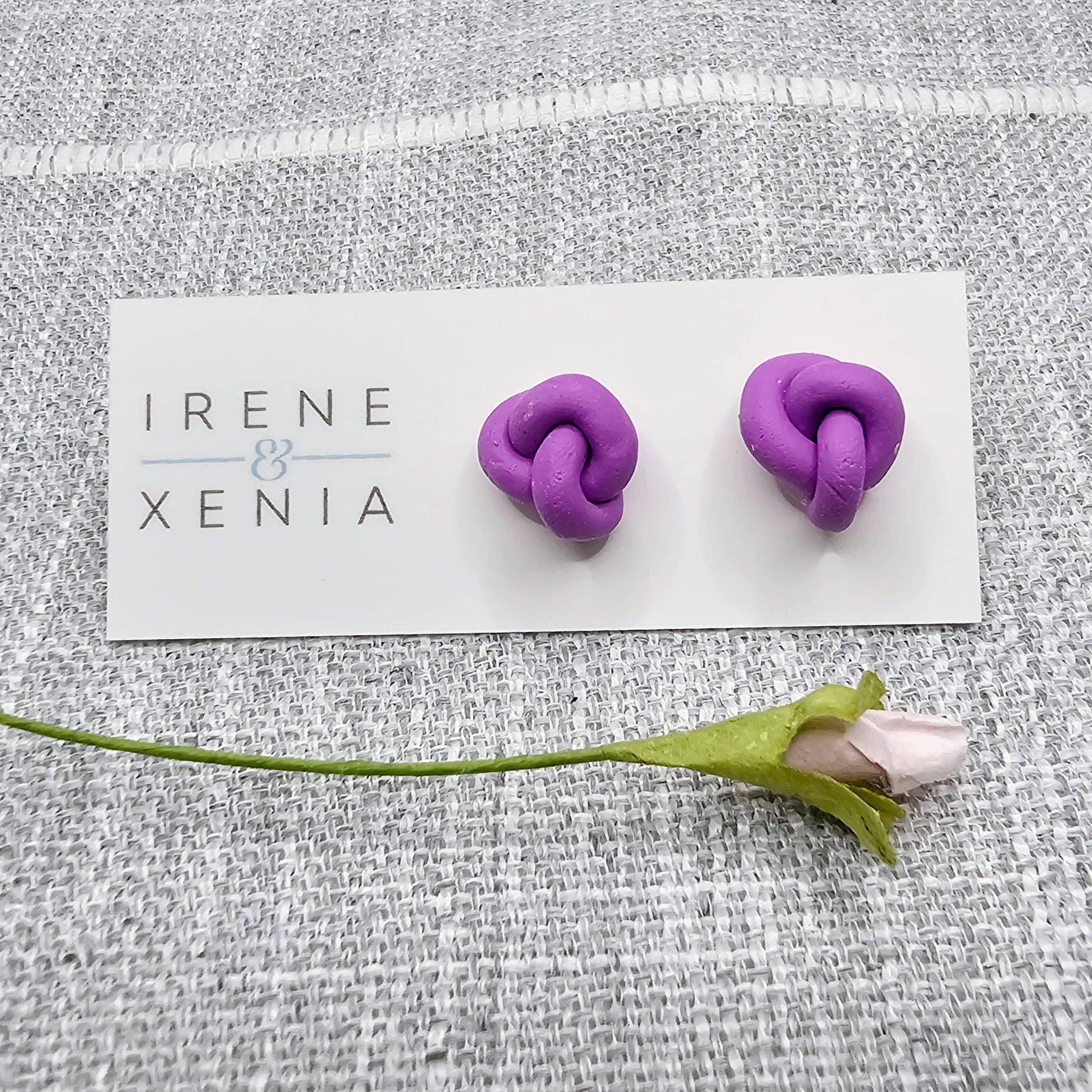 Irene and Xenia - Wholesale Stud/Post Earrings - Knots4