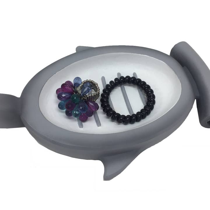 Borders Unlimited - Wholesale Jewelry Dish - Fish 'N Sharks Hammerhead Soap Dish / Trinket Holder
