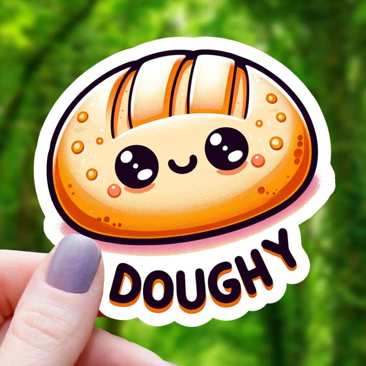 Dejlig surdejsbrød klistermærke - 3" for engroshandel hos Mimic Gaming Co
