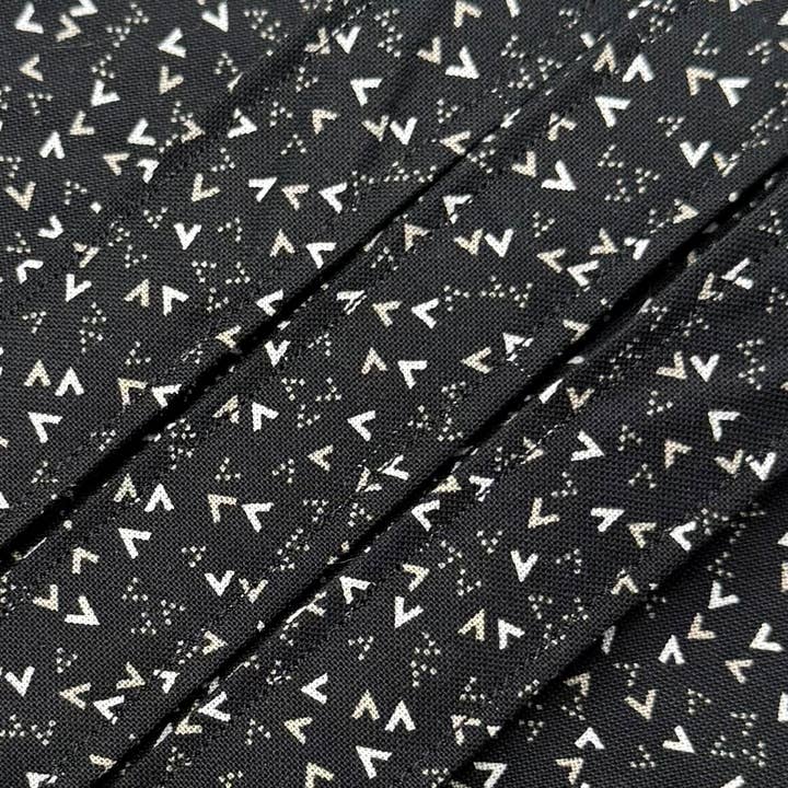 Preto, Castanho e Branco Triângulos Pulseira/Fita para Pescoço por atacado de The Lanyard Boutique