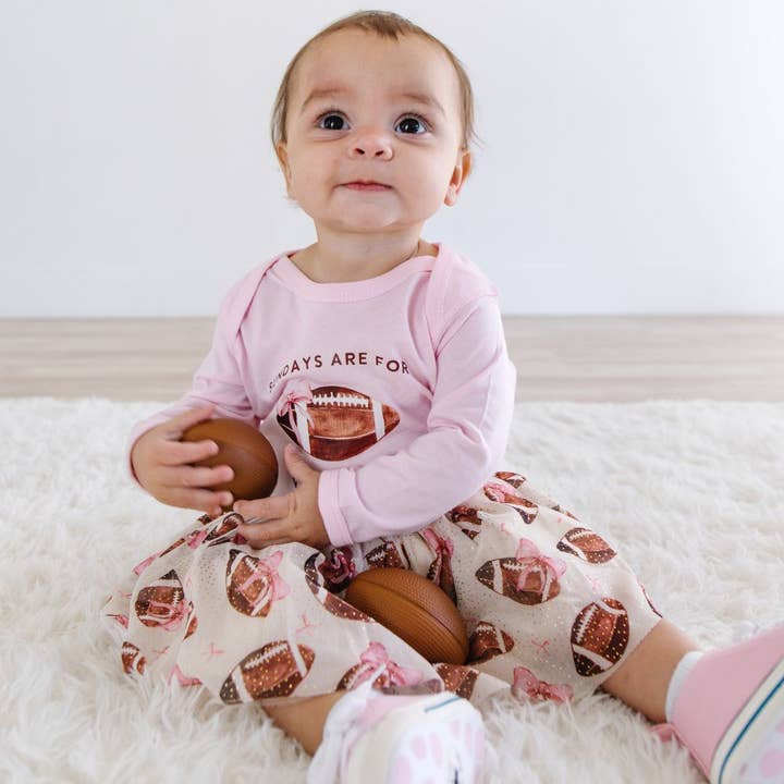 Sweet Wink - Wholesale Tutu - Kids - Football Cutie Tutu - Kids Clothing - Game Day