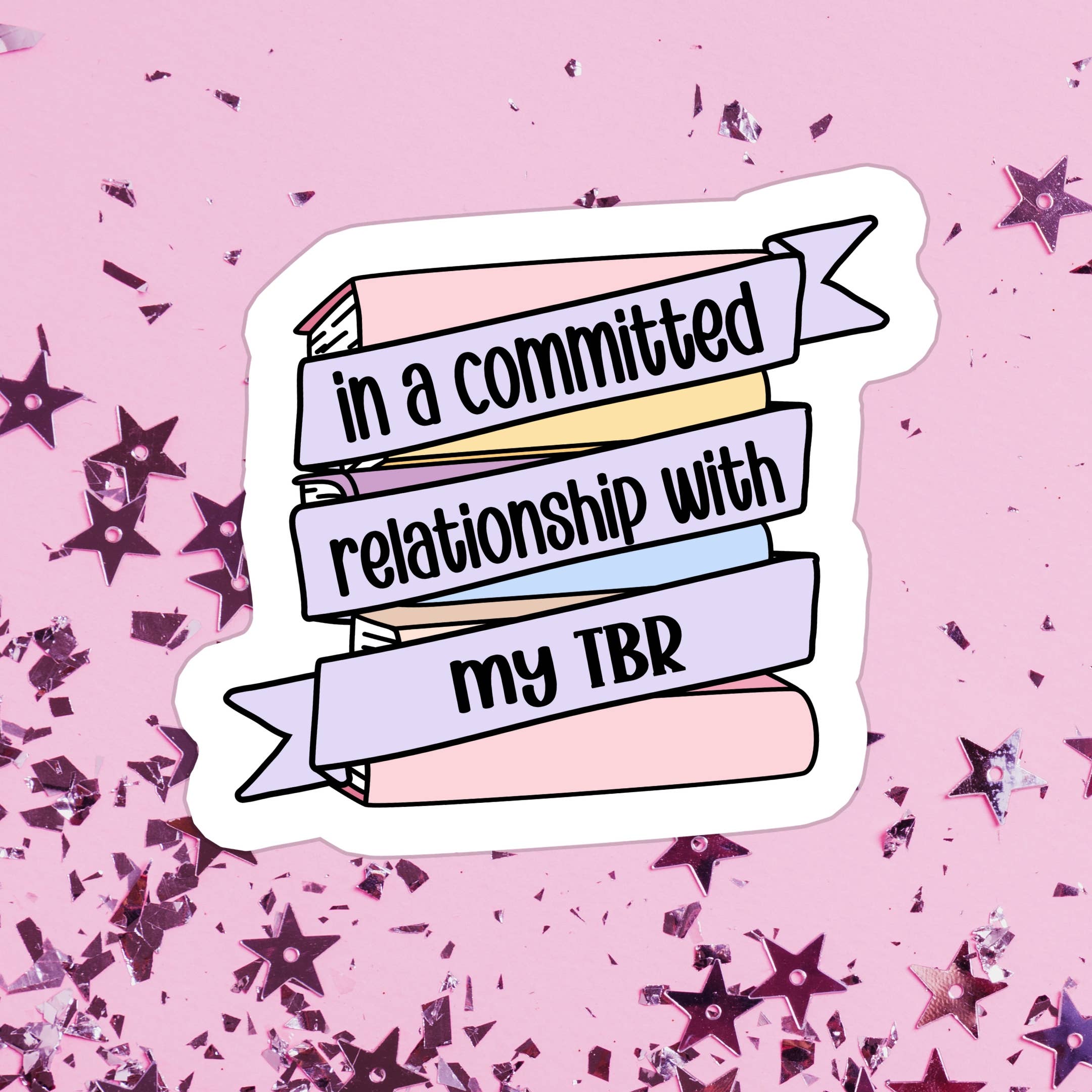 Stickers+ X Ashley Bexar - Vente Autocollant - Autocollant en vinyle imperméable drôle de livre TBR livresque.0