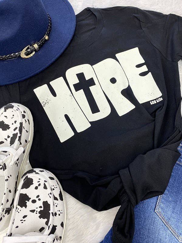 BC Hope Camiseta Religiosa, Inspiracional, Cruzada por atacado de L&B Life