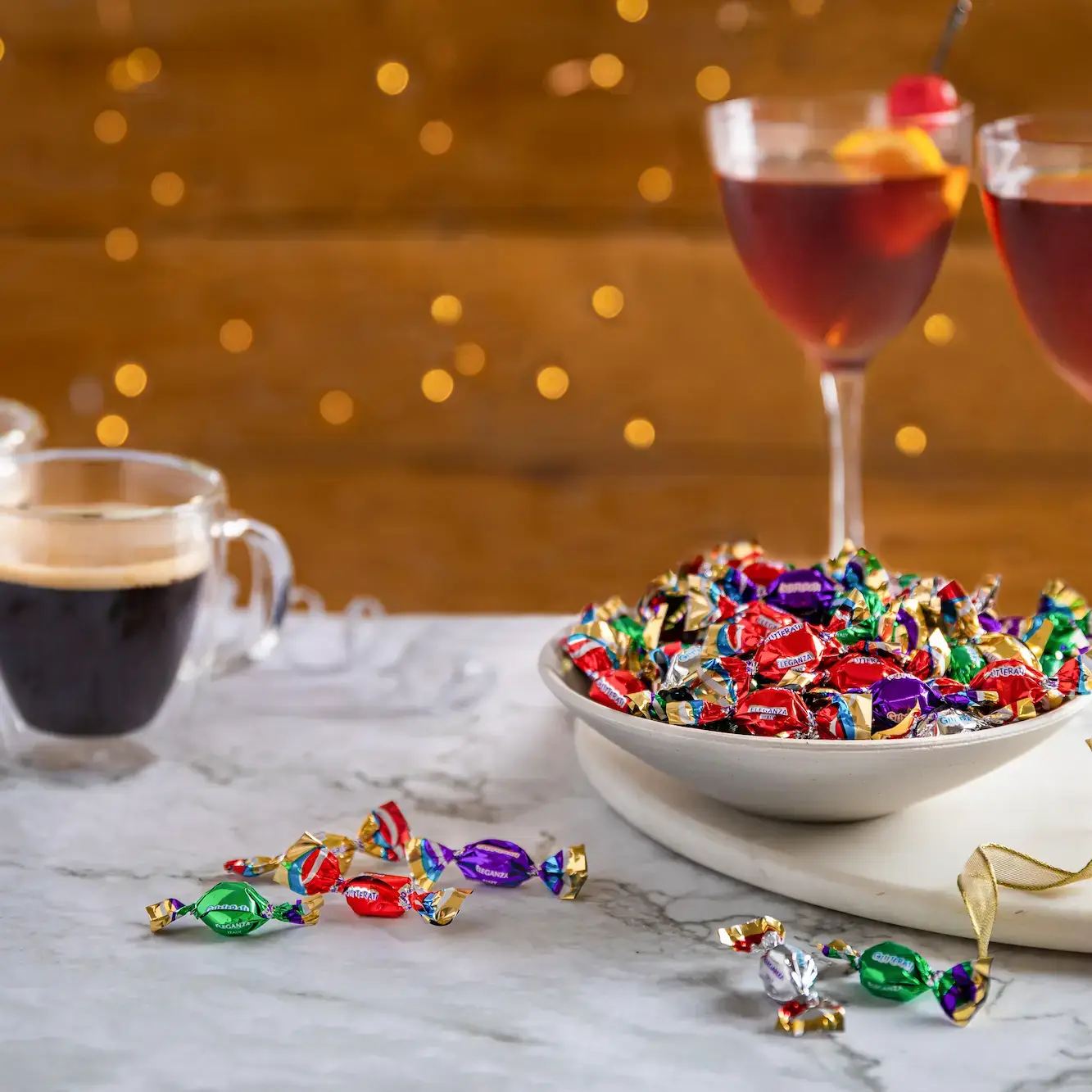 CHIPURNOI Confectionery - Wholesale Hard Candy - GLITTERATI "Eleganza", 14 oz. (400 Ct) - Mini Hard Candies4