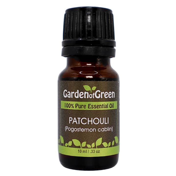Patchouli Essential Oil 10ml for wholesale by Garden of Green