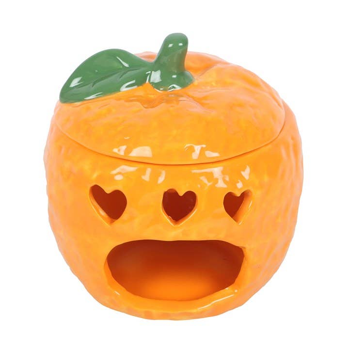 Something Different Wholesale - Wholesale Oil Warmer - Orange Oil Burner