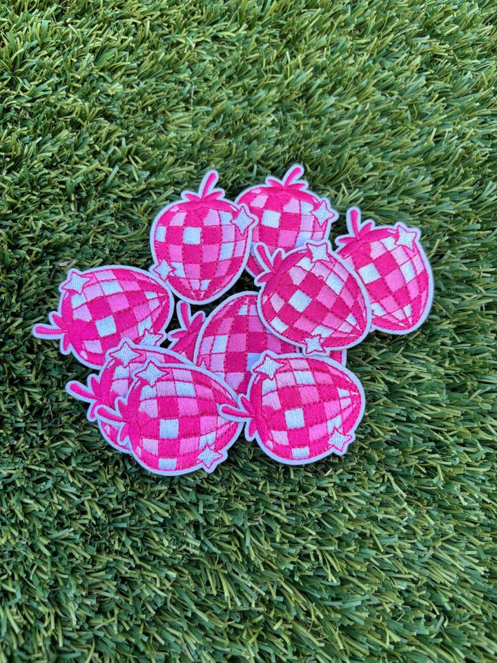 Trendy Disco Strawberry Patch for wholesale by Eric Hill Designs, LLC