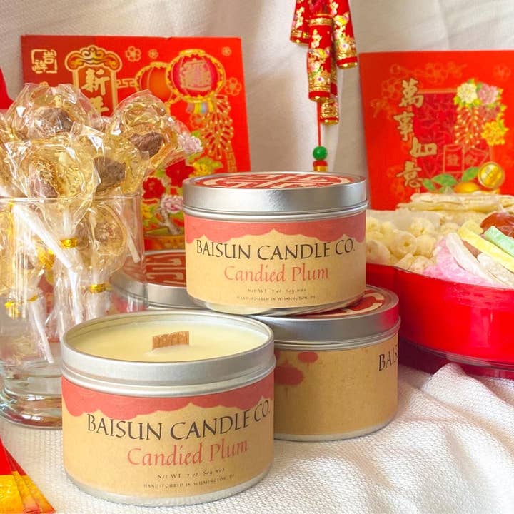 Candied Plum- Scented Candle for wholesale by Baisun Candle Co.