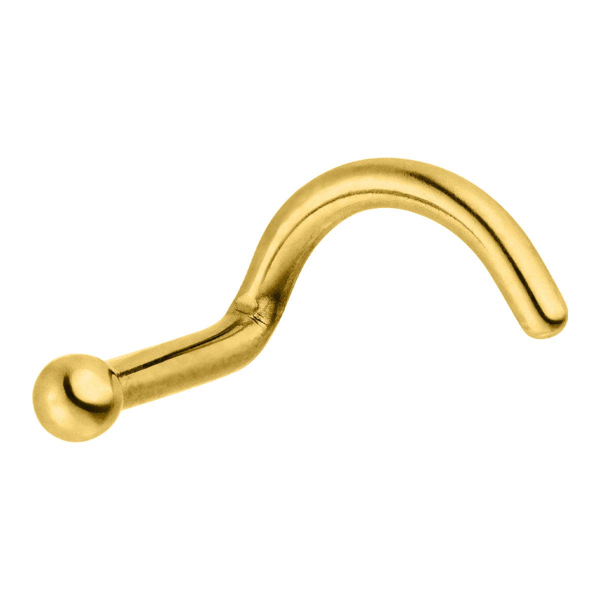 Schmuckgroßhandel - Wholesale Nose Ring - Basic Nostril Nose Stud | 316L Surgical Steel0