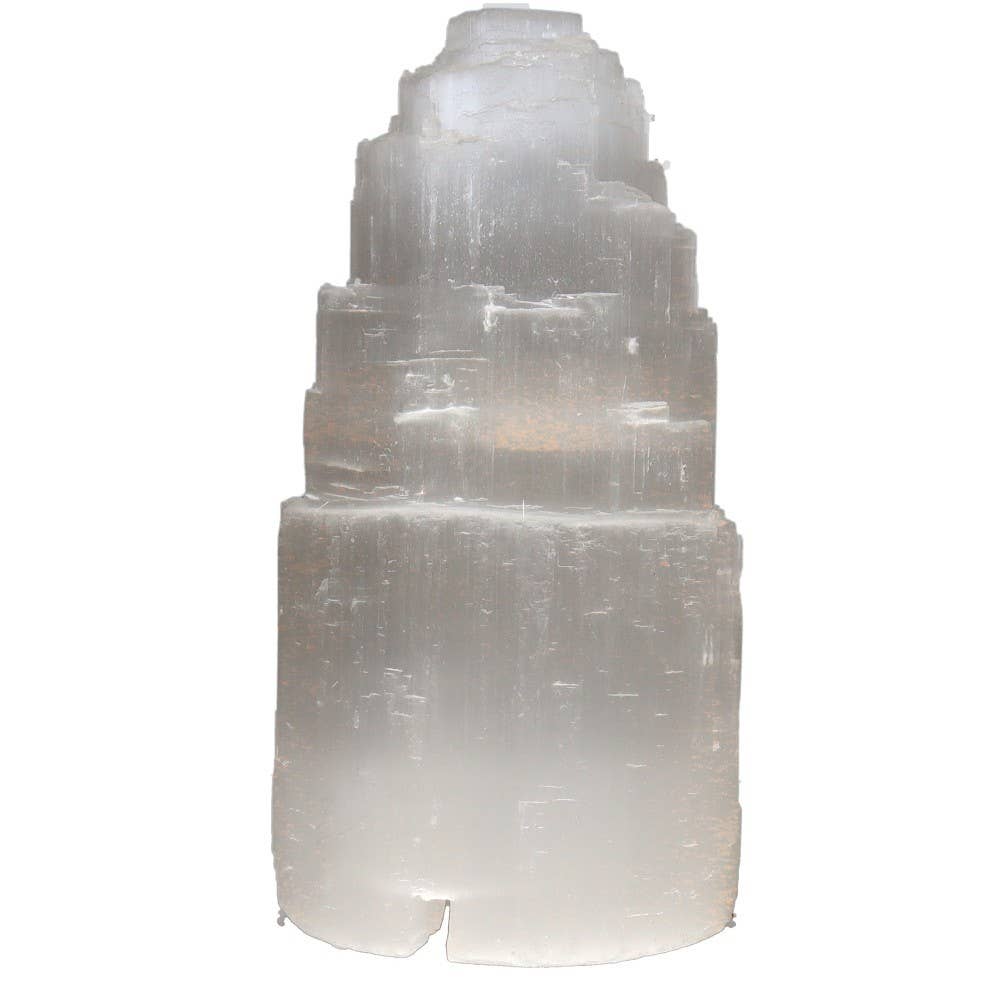 Vives de la Cortada S.L – wholesale Spiritual stone/crystal – Small Selenite Lamp 15cm Extra0