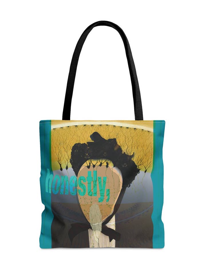 Large Tote Bag - Honestly + Certainly for wholesale by VivaTheCircle
