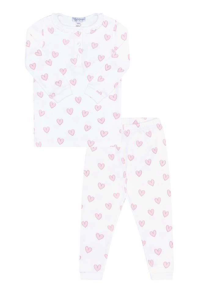 Pink Heart Print Pajama for wholesale by Nellapima