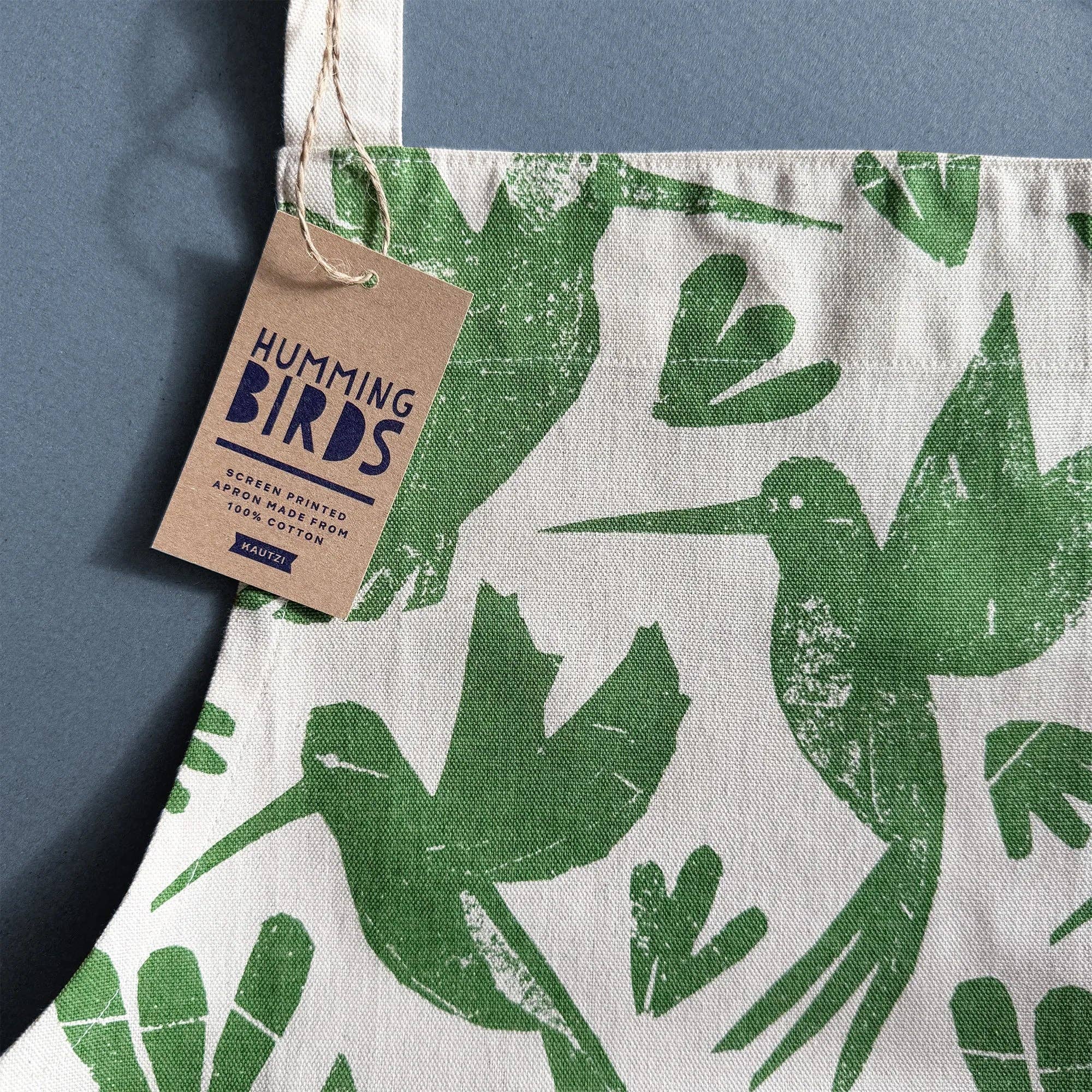 Kautzi Illustrations - Wholesale Apron - Apron Humming Birds – Wholesale2