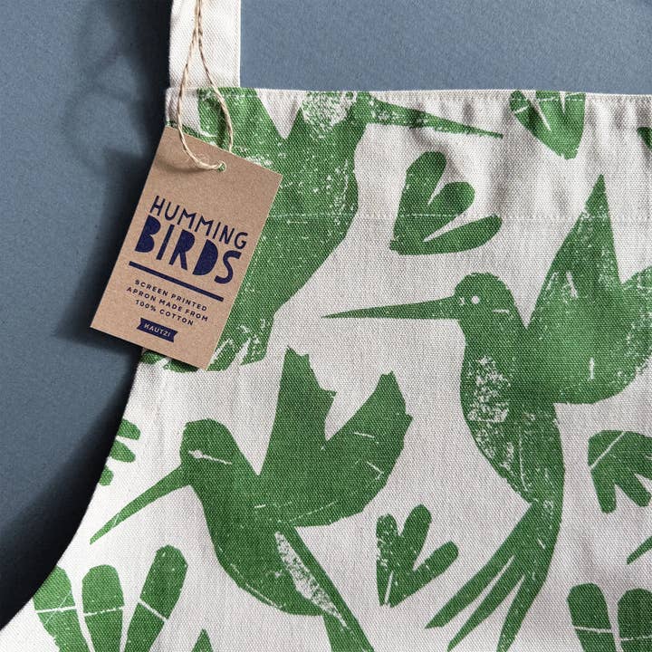 Kautzi Illustrations - Wholesale Apron - Apron Humming Birds – Wholesale2