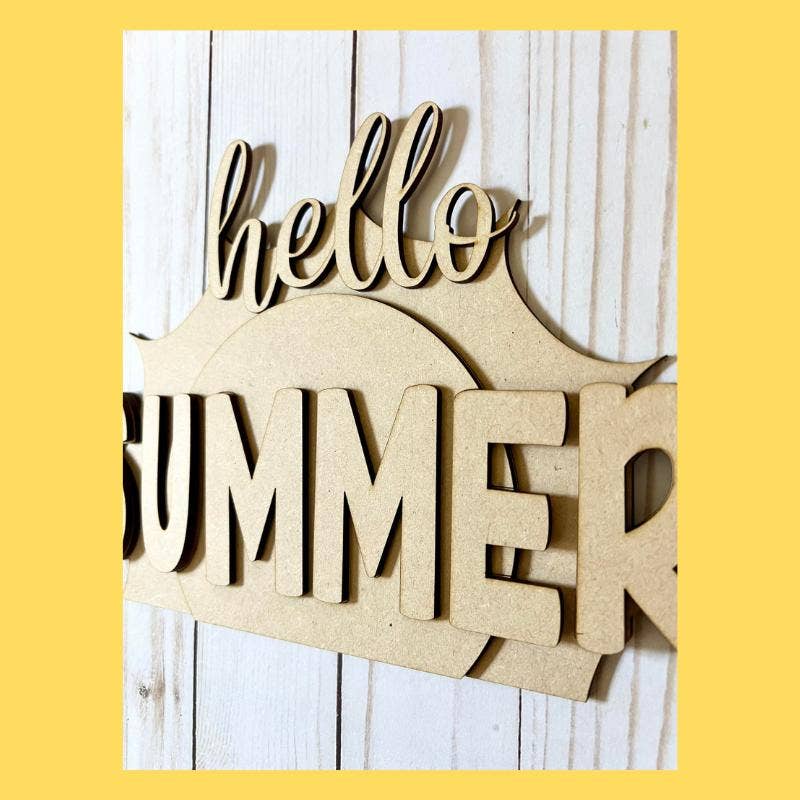 Denton Cove - Wholesale DIY Craft Kit - Hello Summer Sun DIY Craft Kit3