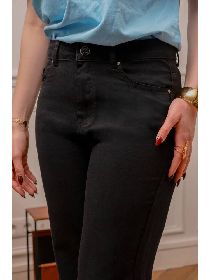 Vivid - Vendita all'ingrosso Jeans - Donna - Jean a gamba larga colore3