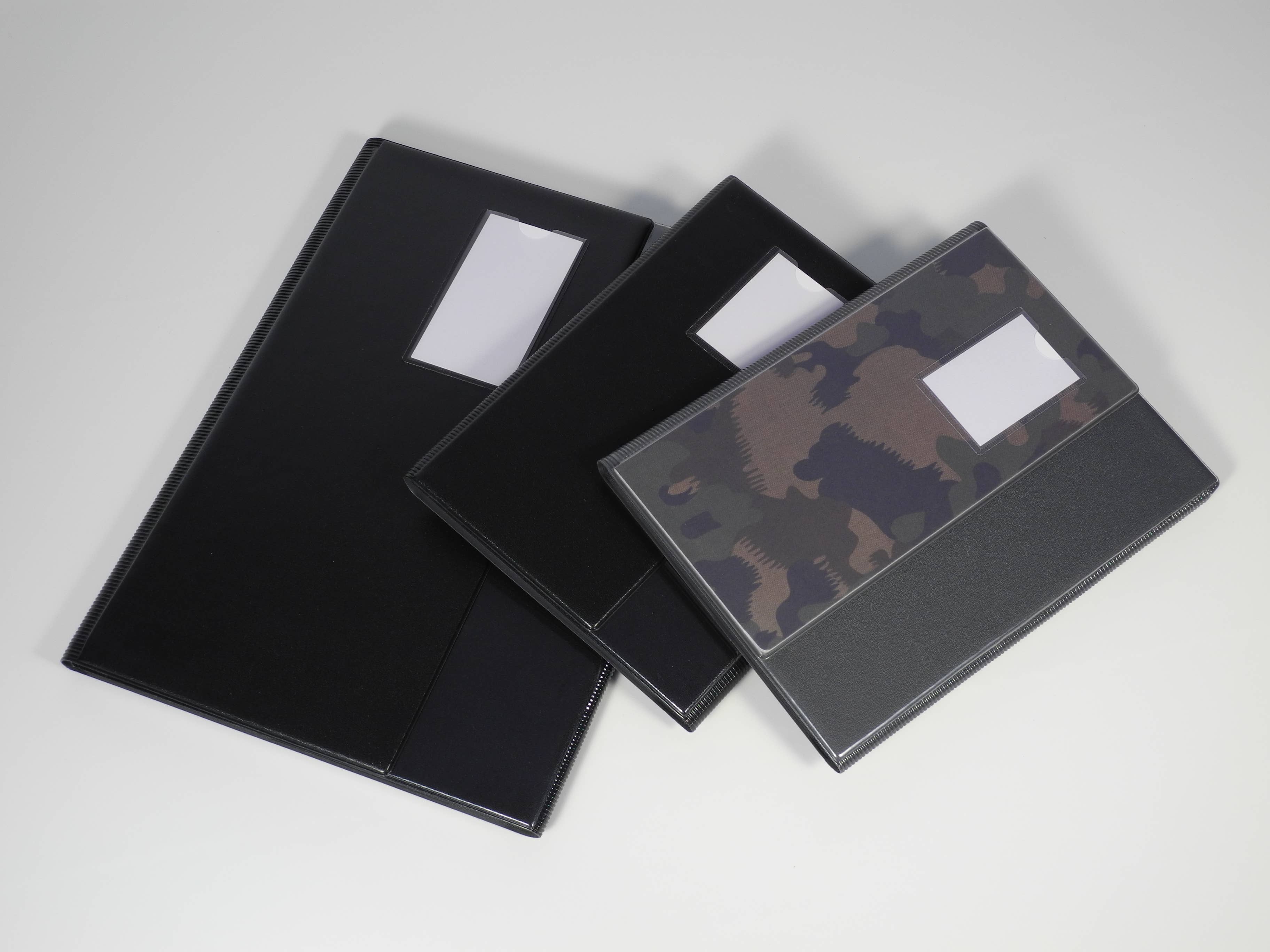 Mentrex – wholesale Folders – SwissArmy A5 black folder3