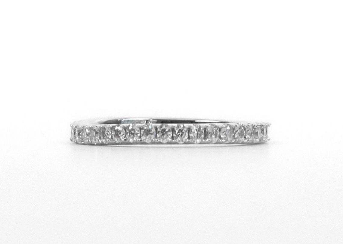 Senoval Jewelry Co. - Wholesale Multi-Stone Ring - Moissanite Halo Eternity Band1