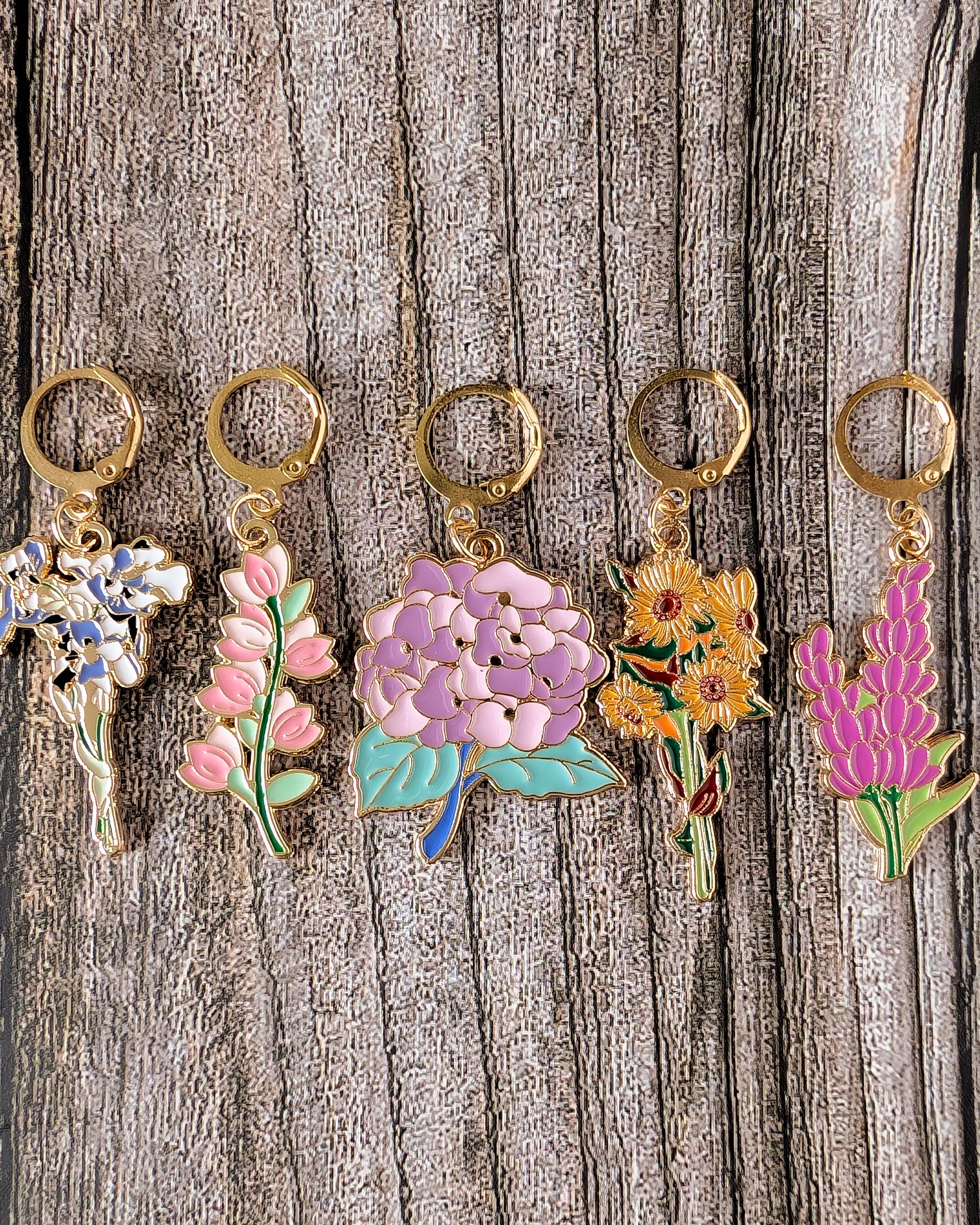 Hello Kim - Kim Chui - Wholesale Knitting/Crochet Supplies - Fleuri #2 - Removable stitch markers12