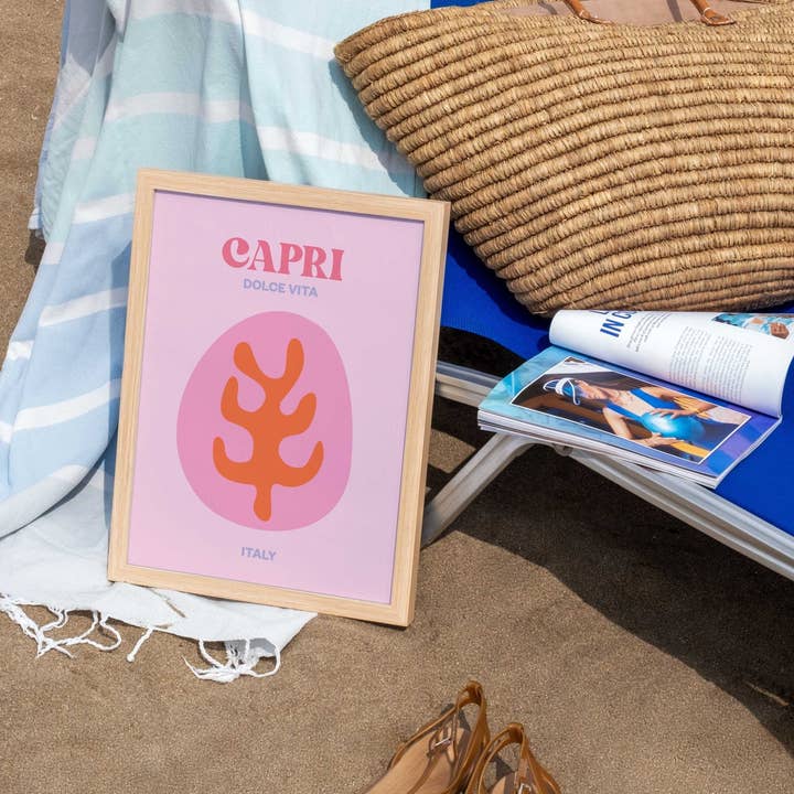 POSTERAMI - Wholesale Art Print - Capri Dolce Vita Art Print1