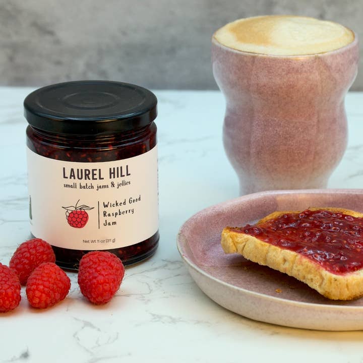 Laurel Hill Jams & Jellies - Wholesale Jam/Jelly - Wicked Good Red Raspberry Jam1