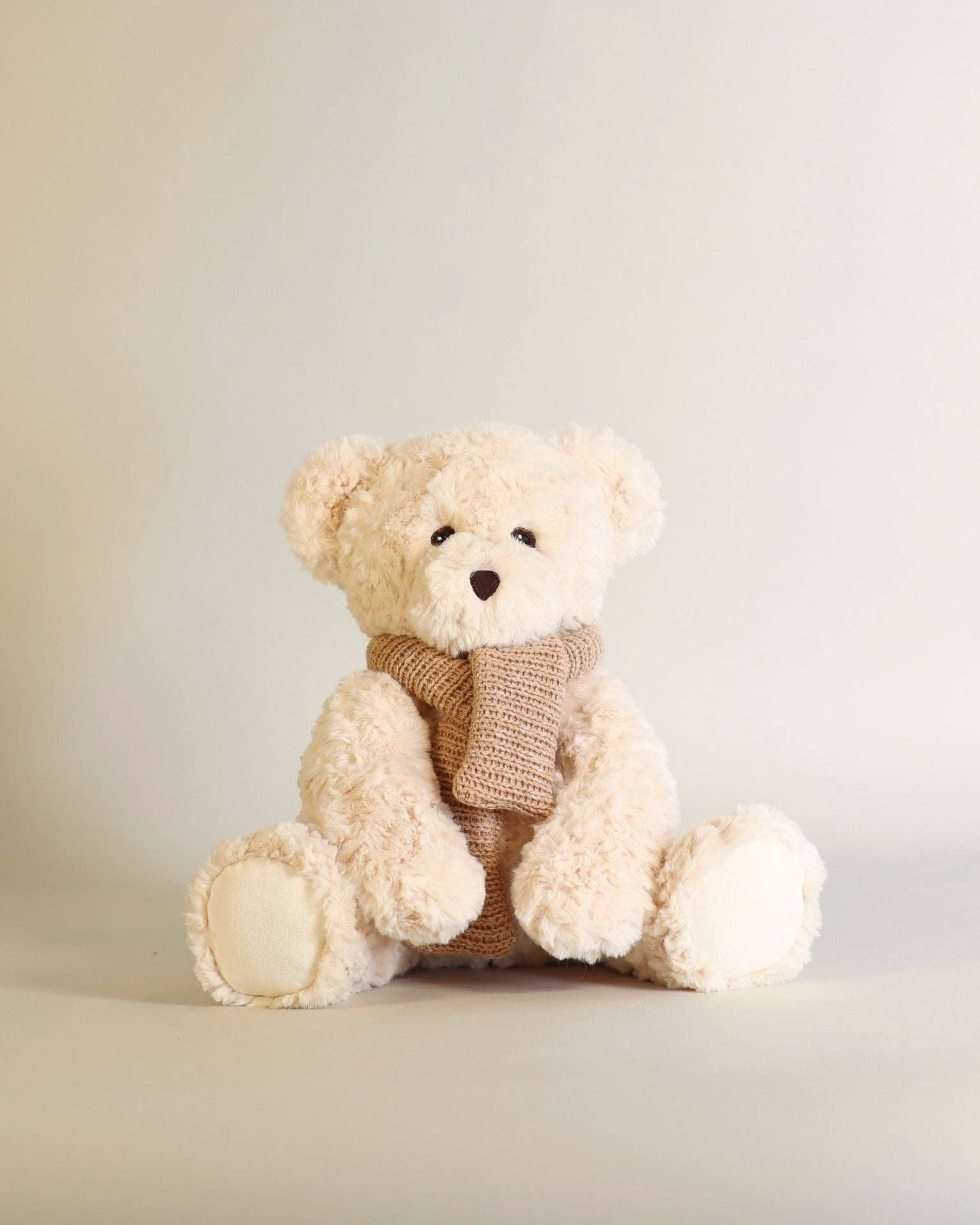 pamplemousse peluches - Wholesale Stuffed/Plush Toy - Kids & Baby - Harold the Bear - Knitted Scarf3