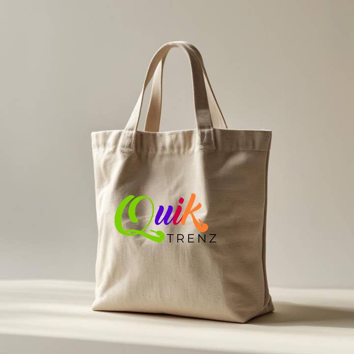 Canvas Shoppingväskor för wholesale av Quik Trenz