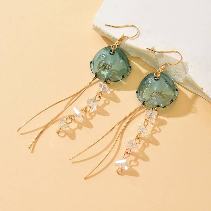 JELLYFISH DANGLE EARRINGS (PAIR) for wholesale by Ashlen