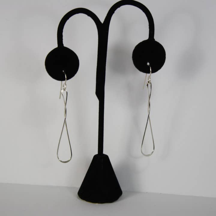 Ken’s handcrafted jewelry – Großhandel Ohrhänger – Sterling Silber Ohrringe Twist/Drop groß3