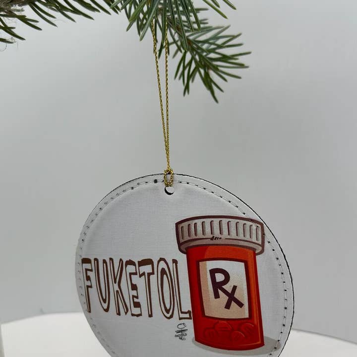 Fuketol Ornament for wholesale by Crooked Halo