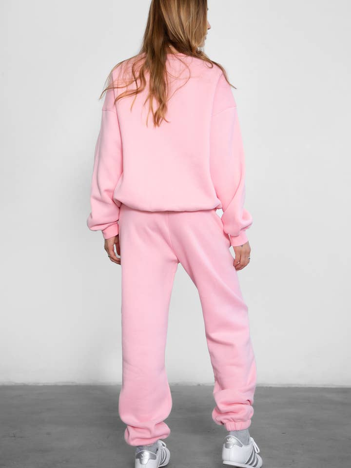 TICTOC - Wholesale Sweatshirt - Women's - VARSITY Plush Fleece Crew Neck Lounge Pullover Sweatshirt49