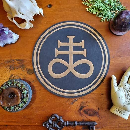Yiska Designs - Wholesale Meditation Supplies - Leviathan Cross Altar Tile
