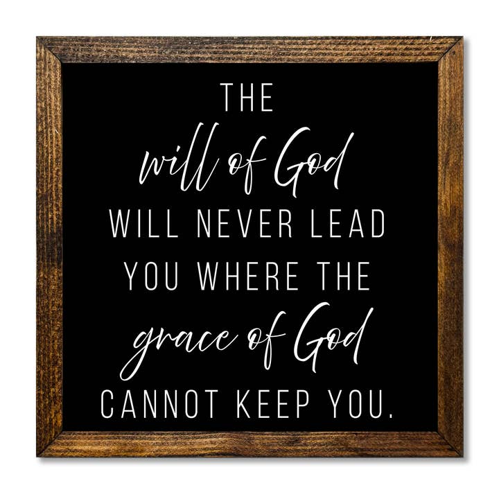 TIMBERLAND FRAME THE WILL OF GOD for wholesale by Jarmz Designs