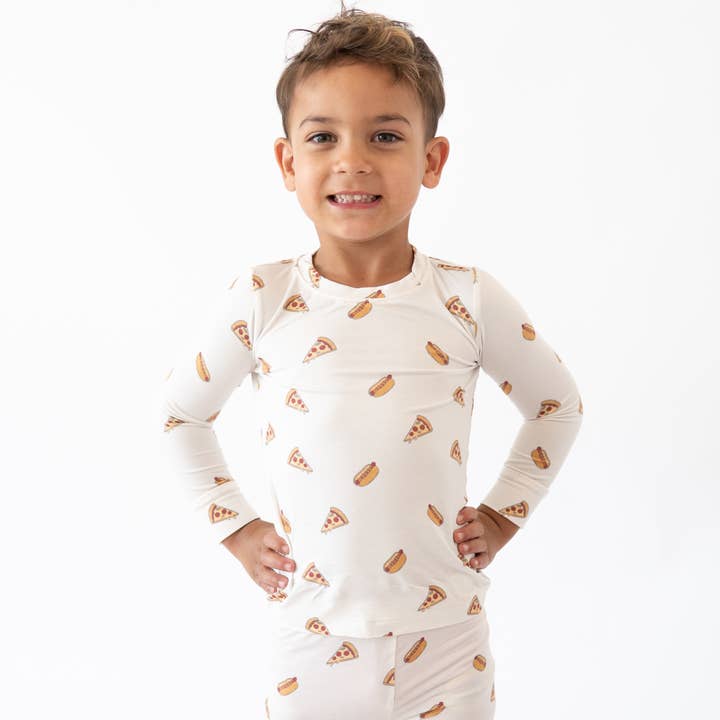 Bamboo 2-Piece Set | Slice, Slice, Baby for wholesale by bug + bean kids