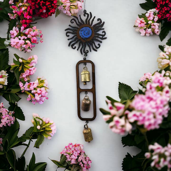 Whimsies - Wholesale Wind Chime - Sun wind chime fetish garden nana bell Southwestern impulse