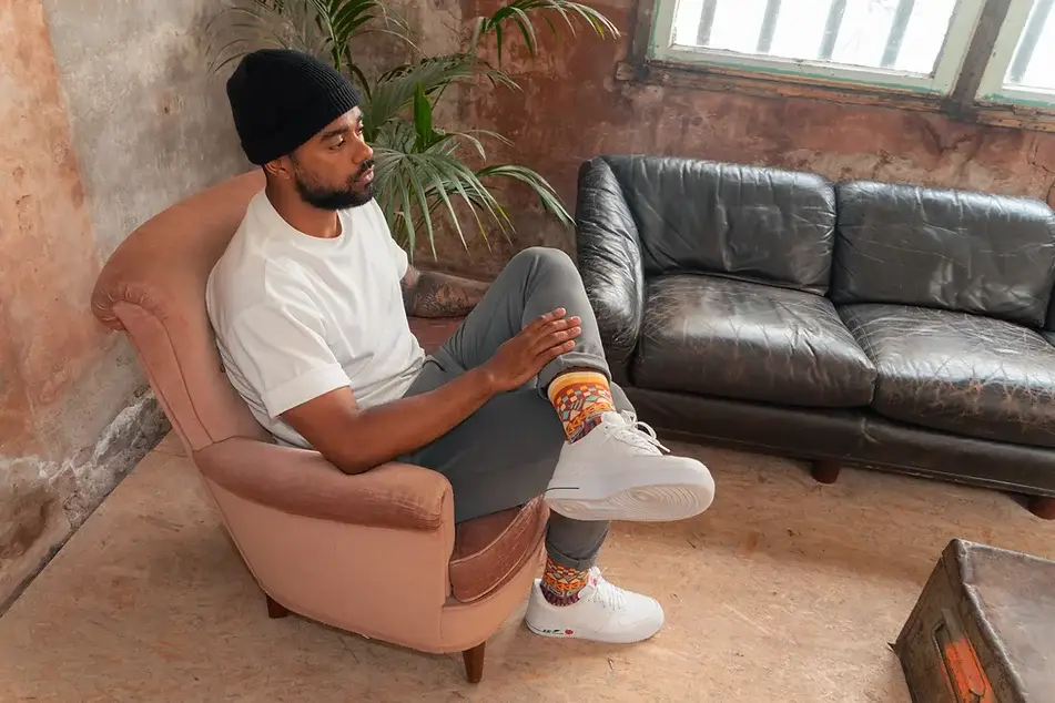 Olisha socks - Wholesale Socks - Unisex - Sema Burnt ochre - Organic Cotton Socks3