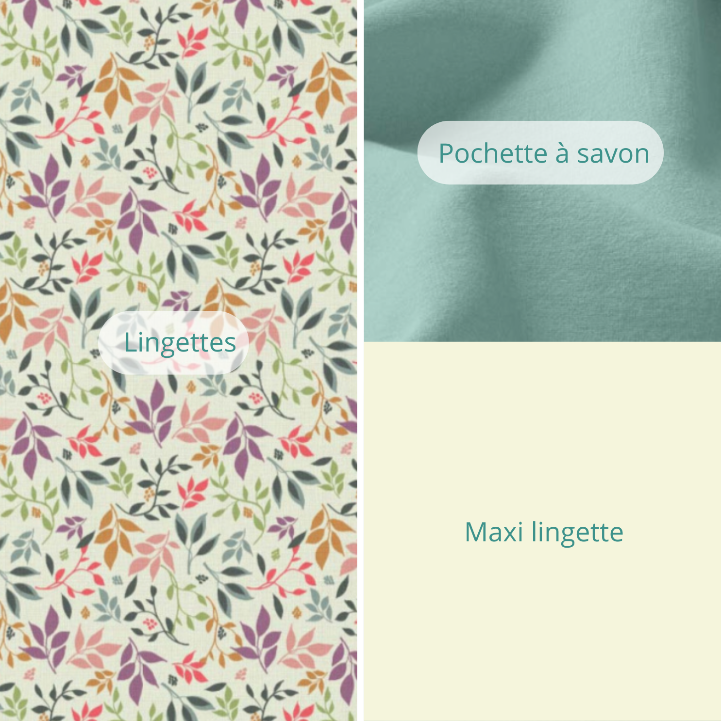 Alice et Jeanne - Wholesale Makeup Remover - Zero waste beauty trio - Wipes, pouch, maxi wipe3